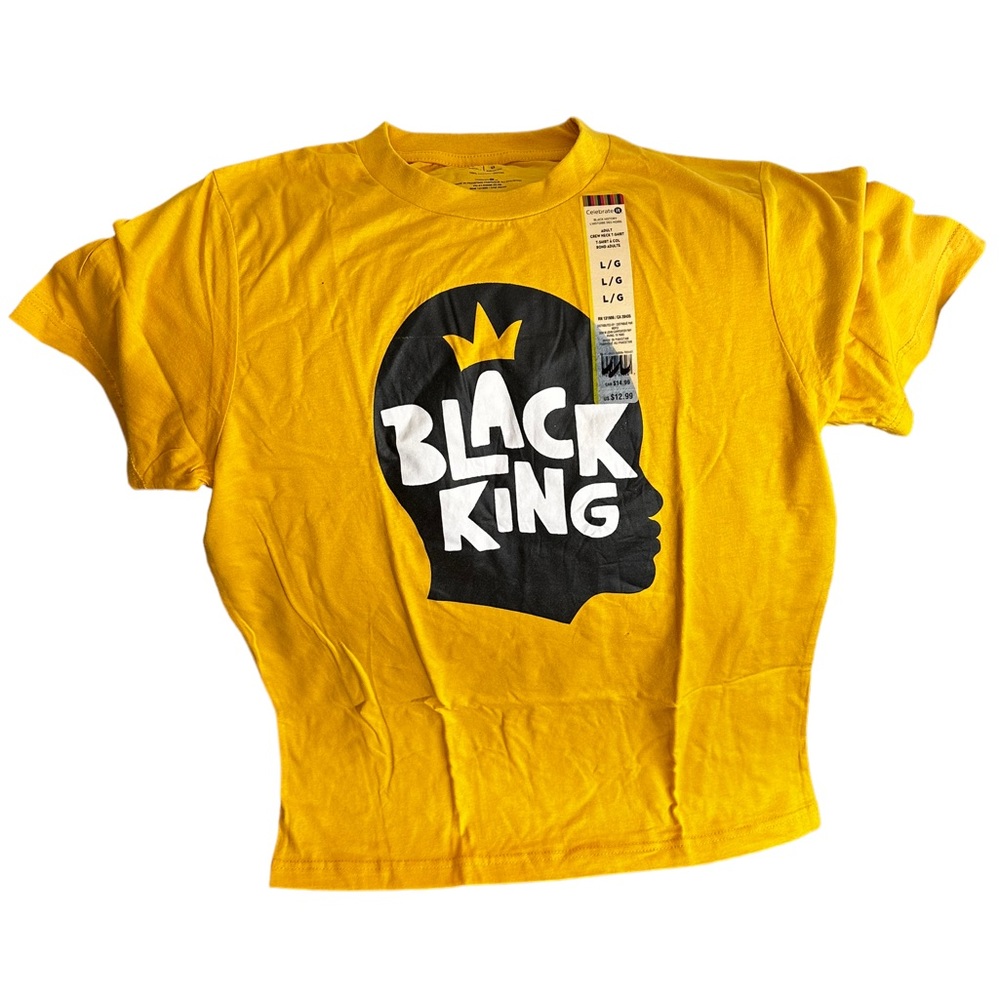 NWT Black King T shirt - Adult Large